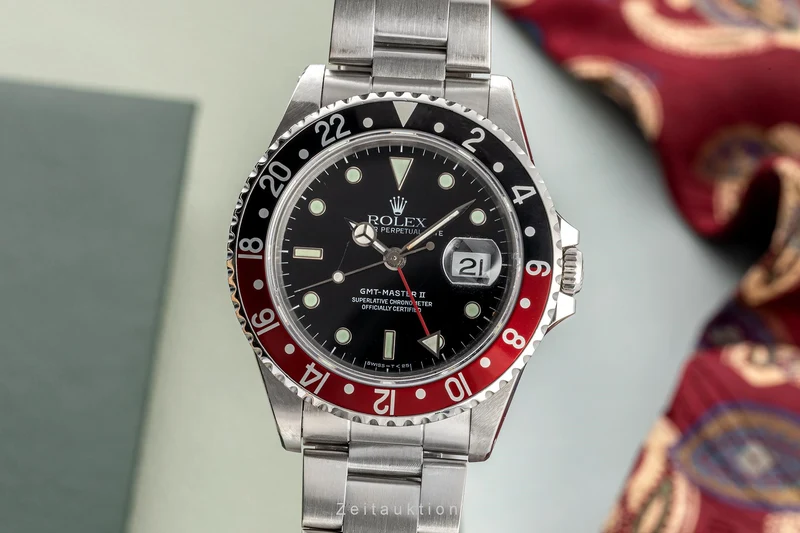 Rolex GMT-Master II steel automatic men's watch 16710 [2303857]