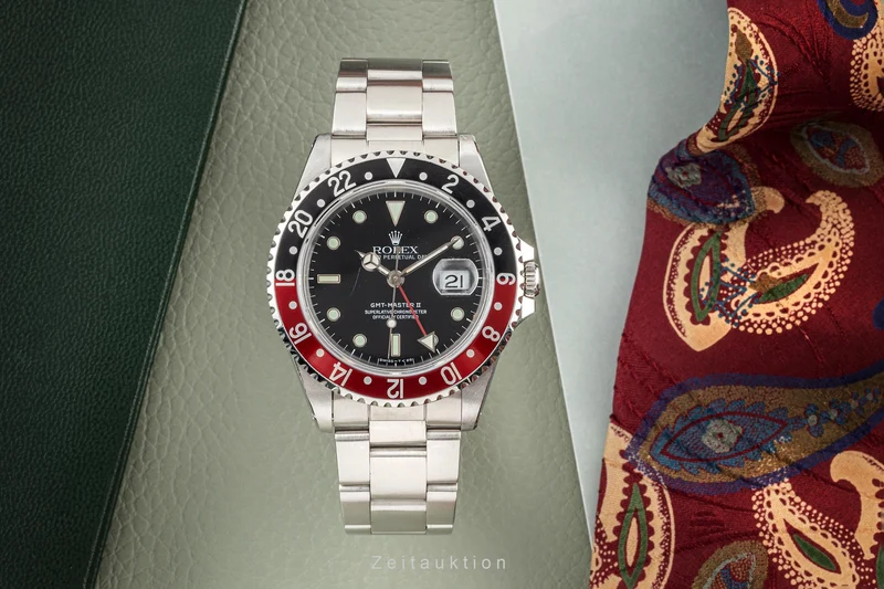 Rolex GMT-Master II steel automatic men's watch 16710 [2303857]