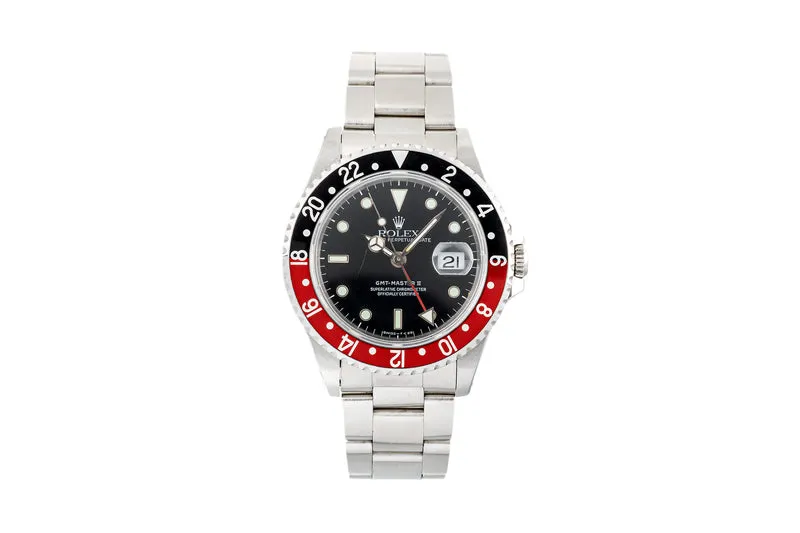 Rolex GMT-Master II steel automatic men's watch 16710 [2303857]