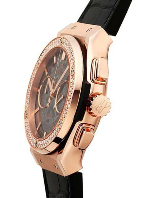 Hublot Classic Fusion Aerofusion Chronograph King Gold Diamonds 525.OX.0180.LR.1104