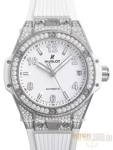 Hublot Big Bang One Click Steel White Pave 465.SE.2010.RW.1604