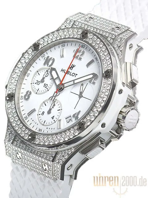 Hublot Big Bang Steel White Pave 342.SE.230.RW.174