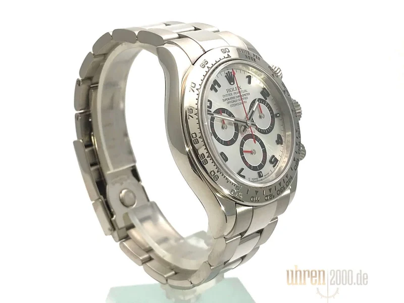 Rolex Cosmograph Daytona 116509 Weißgold Silber LC100 aus 2006