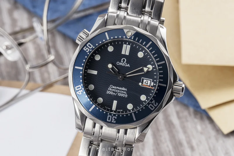 Omega Seamaster steel quartz men's watch 196.1522, 2561.80.00 [2303095]