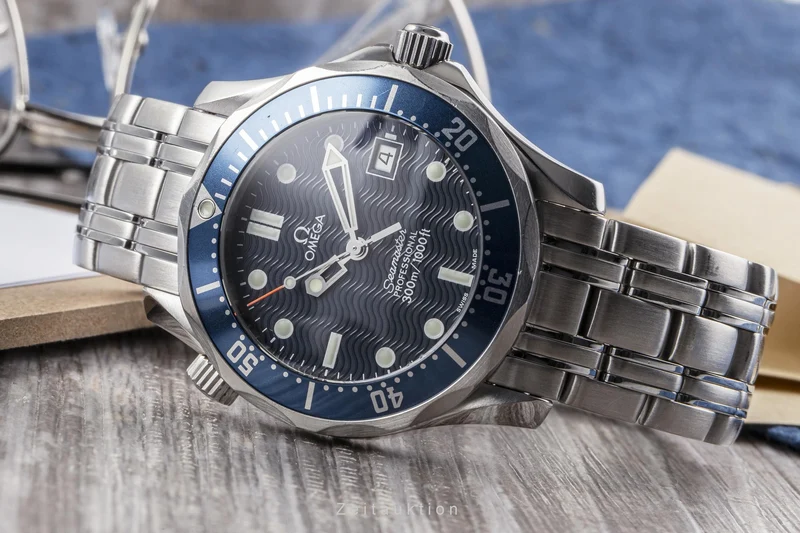 Omega Seamaster steel quartz men's watch 196.1522, 2561.80.00 [2303095]