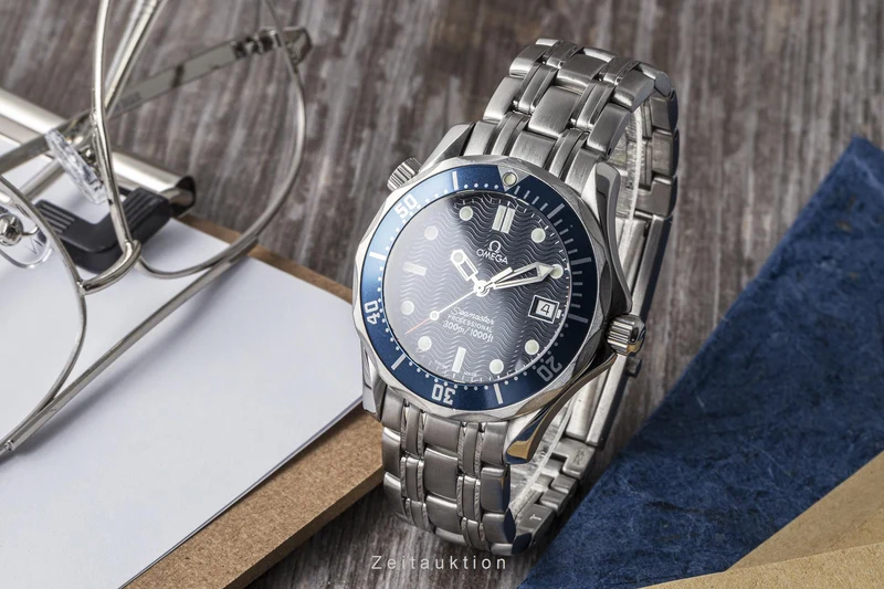 Omega Seamaster steel quartz men's watch 196.1522, 2561.80.00 [2303095]