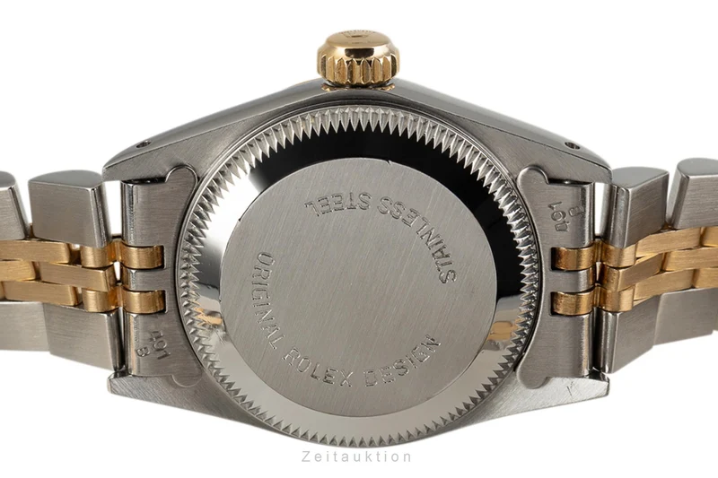 Rolex Oyster Perpetual steel / gold automatic women's watch 67193 LP: 5450EUR [2303078]