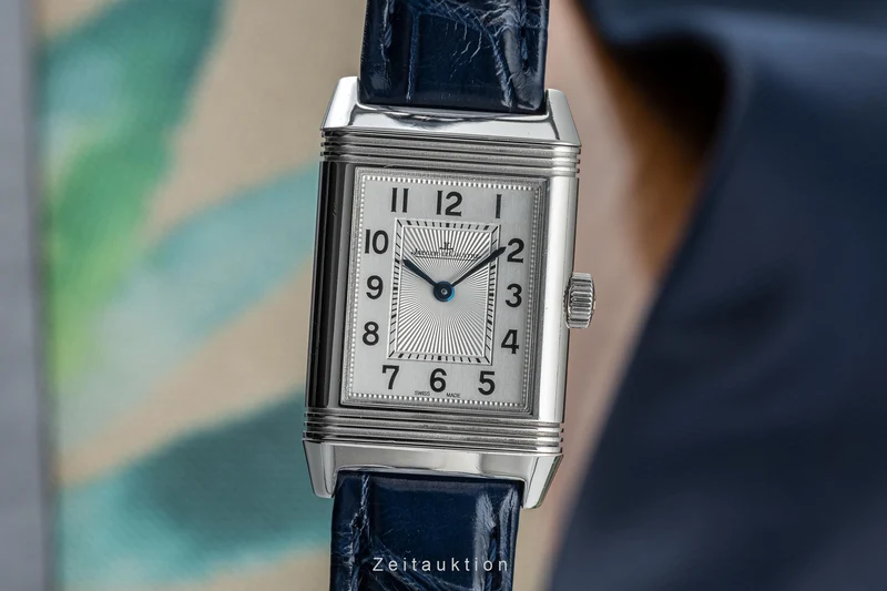 Jaeger LeCoultre Reverso steel quartz women's watch Q2618430, 211.8.47 LP: 7500EUR [2303065]