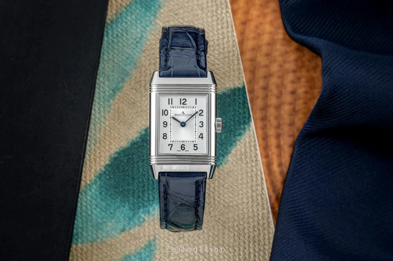 Jaeger LeCoultre Reverso steel quartz women's watch Q2618430, 211.8.47 LP: 7500EUR [2303065]