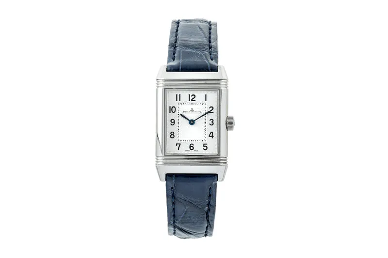 Jaeger LeCoultre Reverso steel quartz women's watch Q2618430, 211.8.47 LP: 7500EUR [2303065]