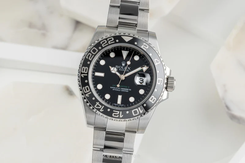 Rolex GMT-Master II steel automatic men's watch 116710 [2303052]