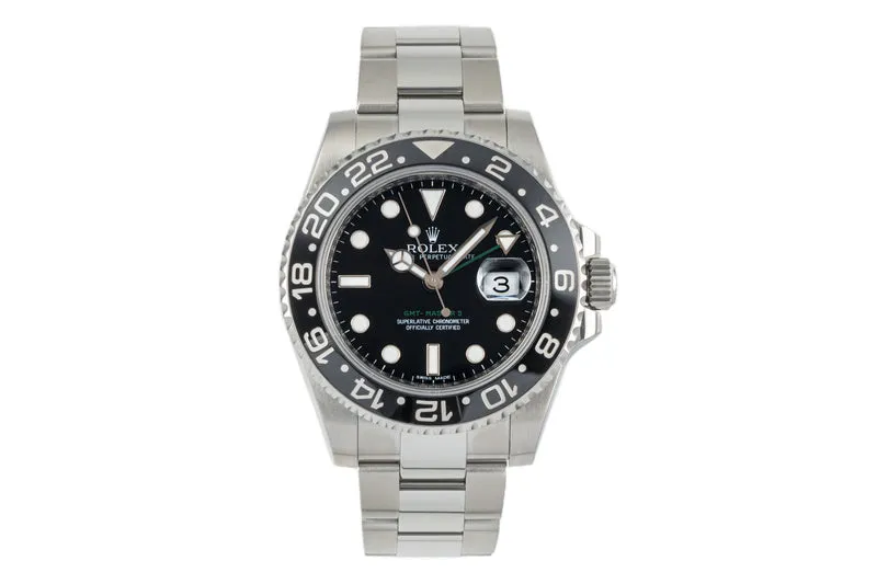 Rolex GMT-Master II steel automatic men's watch 116710 [2303052]