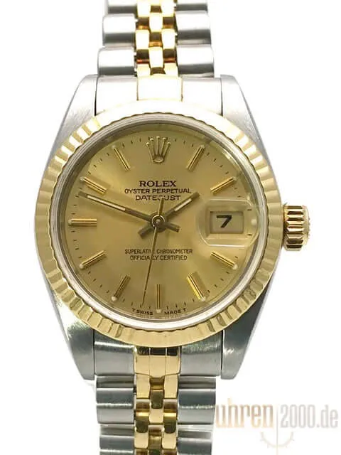 Rolex Datejust 26 Edelstahl - Gelbgold Ref. 69173 aus 1995