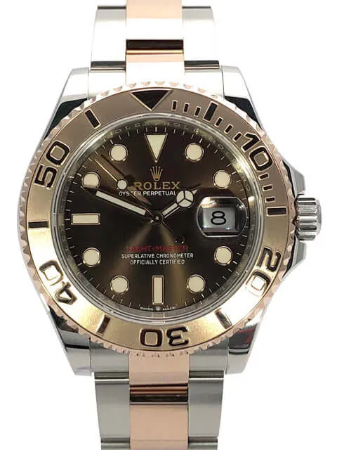 Rolex Yacht-Master 40 Oystersteel Everose-Gold 126621 Schoko