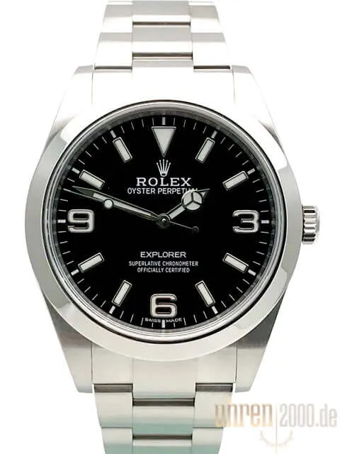 Rolex Explorer I Edelstahl 214270 aus 2017