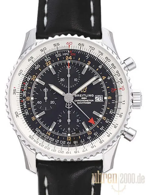 Breitling Navitimer 1 Chronograph GMT 46 A24322121B2X1