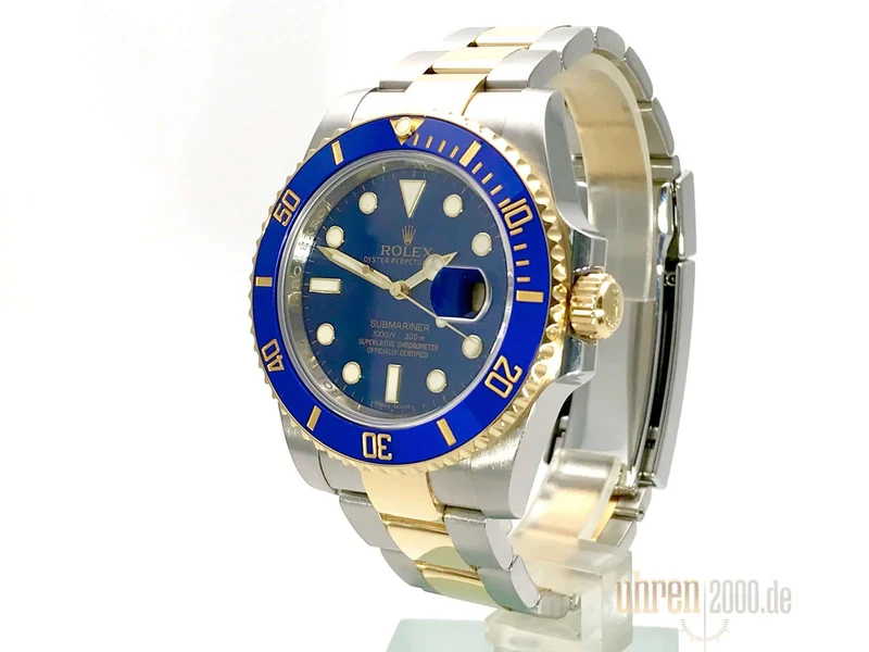 Rolex Submariner Date 116613LB Edelstahl Gelbgold aus 2014