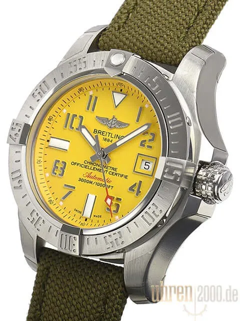 Breitling Avenger II Seawolf Khaki Military A1733110.I519.106W.A20BASA.1