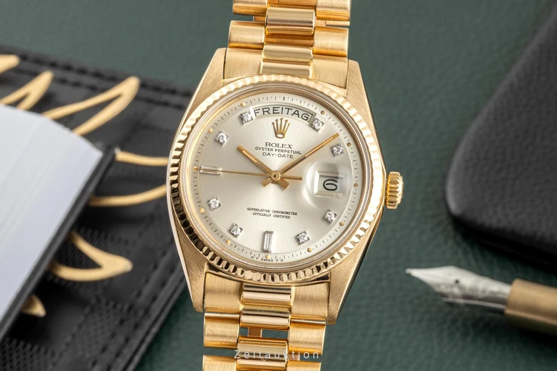 Rolex Day-Date 18 ct gold automatic men's watch 1803 LP: 37400EUR [2302298]