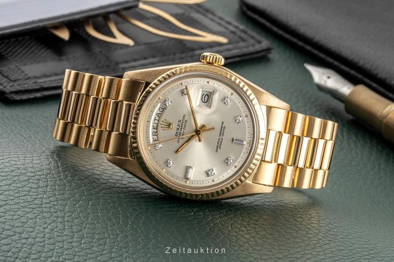 Rolex Day-Date 18 ct gold automatic men's watch 1803 LP: 37400EUR [2302298]