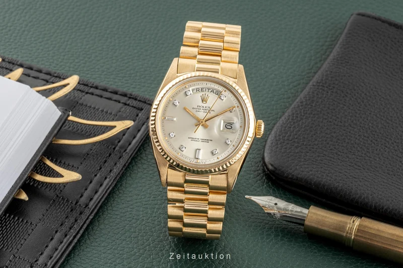 Rolex Day-Date 18 ct gold automatic men's watch 1803 LP: 37400EUR [2302298]