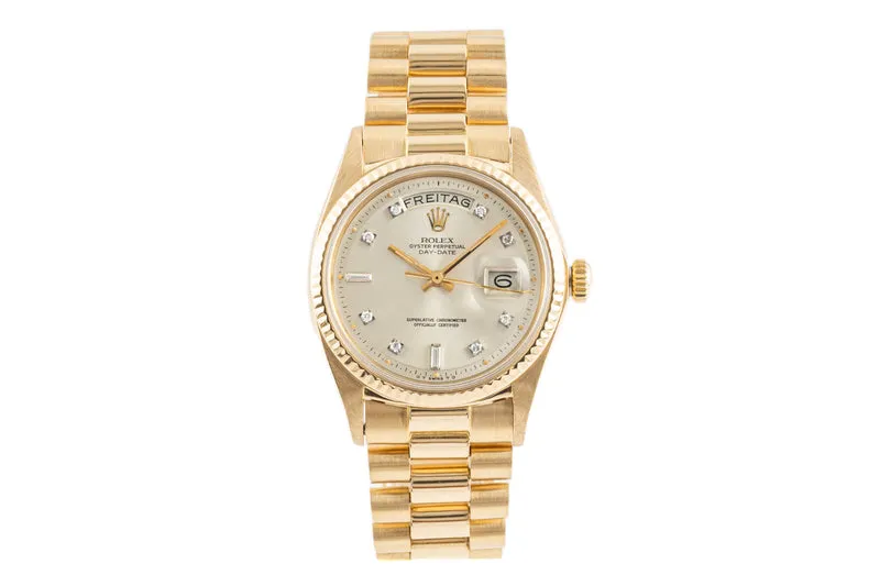 Rolex Day-Date 18 ct gold automatic men's watch 1803 LP: 37400EUR [2302298]