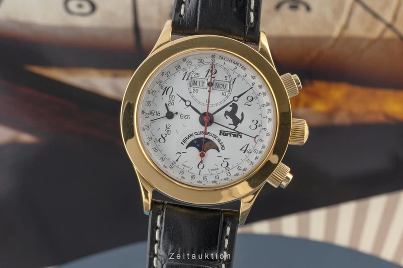 Sinn 6026 chronograph gilt / steel automatic men's watch 6026PL Limited [2304584]