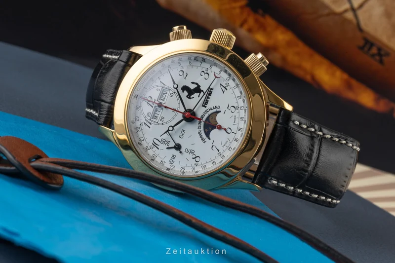 Sinn 6026 chronograph gilt / steel automatic men's watch 6026PL Limited [2304584]