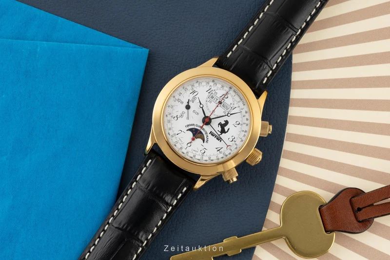 Sinn 6026 chronograph gilt / steel automatic men's watch 6026PL Limited [2304584]