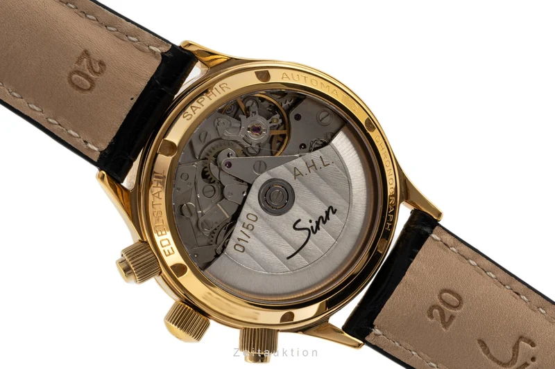 Sinn 6026 chronograph gilt / steel automatic men's watch 6026PL Limited [2304584]