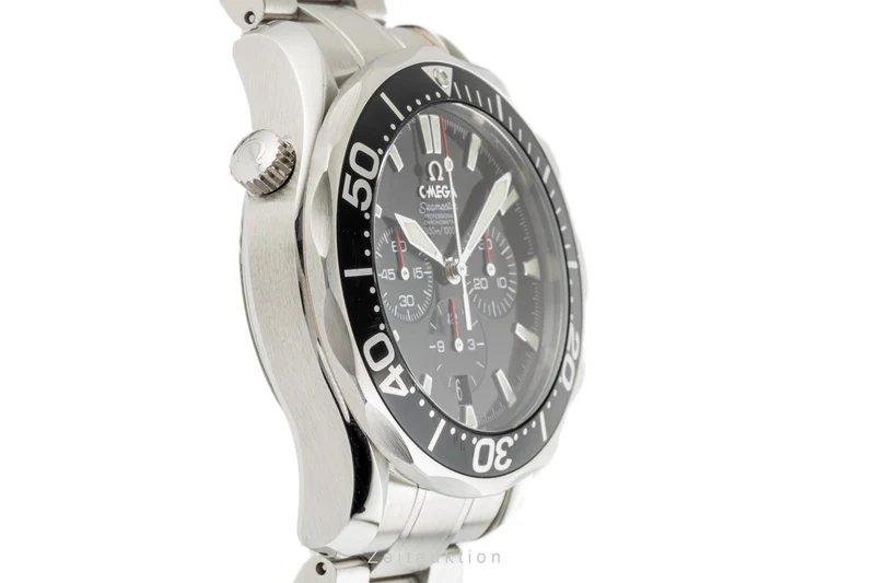 Omega Seamaster chronograph steel automatic men's watch 2594.52.00 LP: 5000EUR [2302263]
