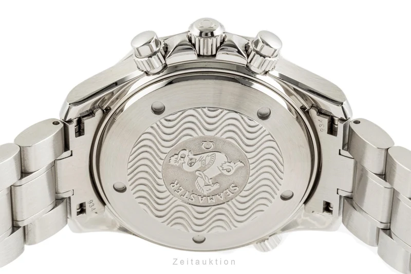 Omega Seamaster chronograph steel automatic men's watch 2594.52.00 LP: 5000EUR [2302263]