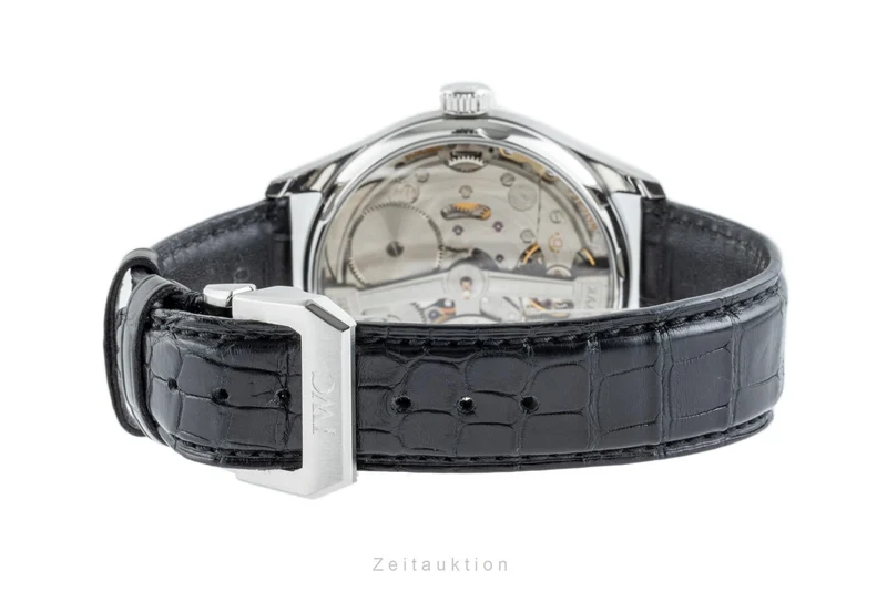 IWC Portugieser steel automatic men's watch IW500114 LP: 13300EUR [2304582]