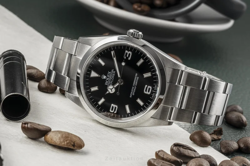 Rolex Explorer steel automatic men's watch 114270 LP: 7100EUR [2302223]