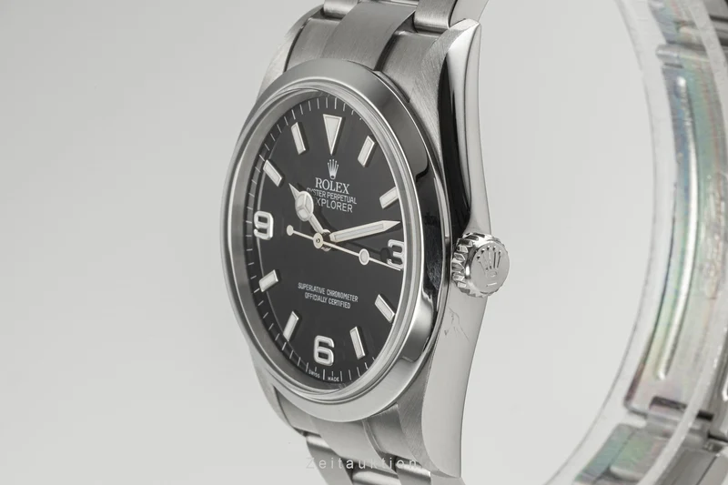 Rolex Explorer steel automatic men's watch 114270 LP: 7100EUR [2302223]