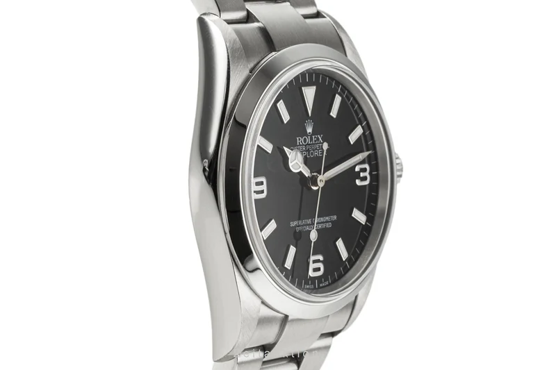 Rolex Explorer steel automatic men's watch 114270 LP: 7100EUR [2302223]