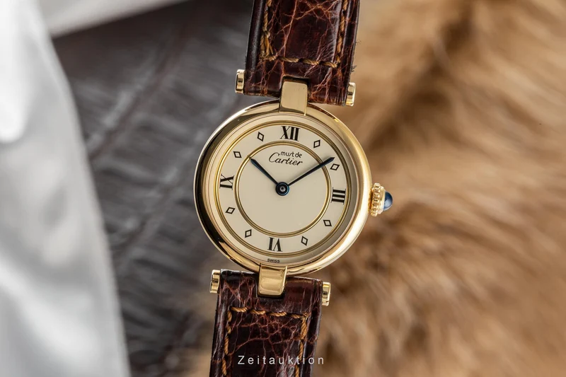 Cartier Vermeil silver-gilt quartz women's watch 590004 [2304576]