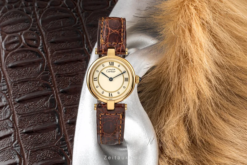 Cartier Vermeil silver-gilt quartz women's watch 590004 [2304576]