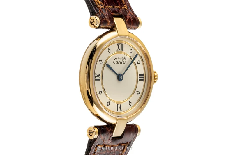 Cartier Vermeil silver-gilt quartz women's watch 590004 [2304576]