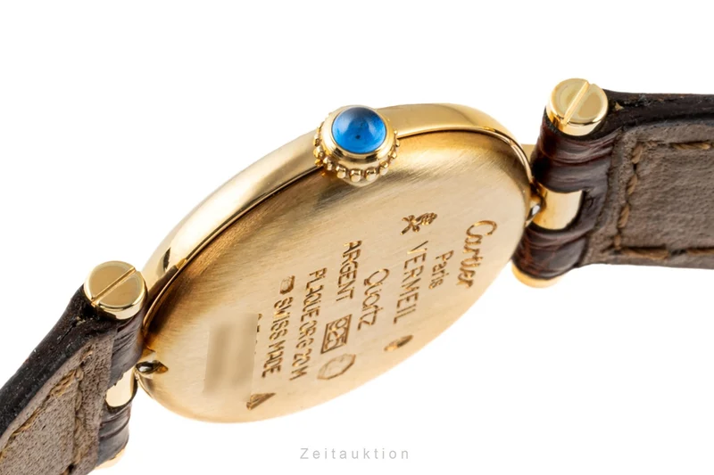 Cartier Vermeil silver-gilt quartz women's watch 590004 [2304576]