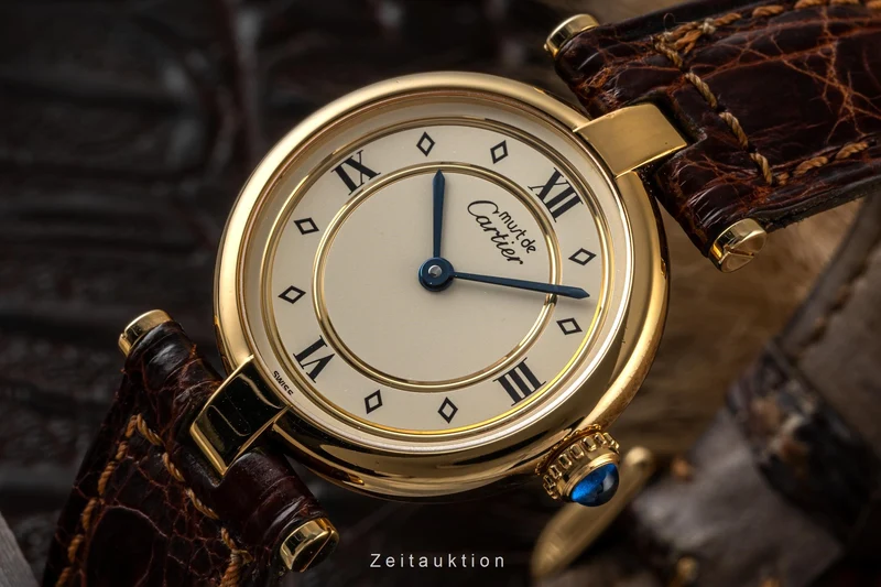 Cartier Vermeil silver-gilt quartz women's watch 590004 [2304576]