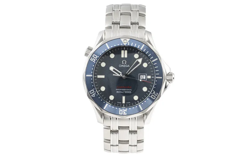 Omega Seamaster steel quartz men's watch 2221.80.00, 196.1504 [2302638]