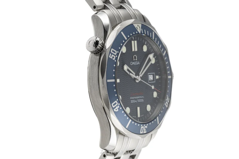 Omega Seamaster steel quartz men's watch 2221.80.00, 196.1504 [2302638]