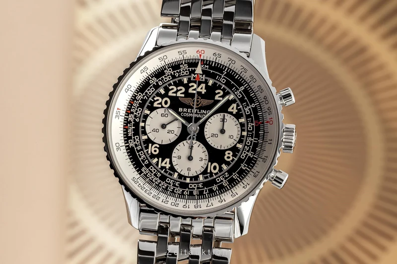 Breitling Navitimer Cosmonaute chronograph steel manual winding men's watch A12322 LP: 8750EUR [2302620]