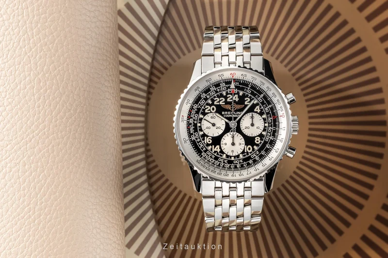Breitling Navitimer Cosmonaute chronograph steel manual winding men's watch A12322 LP: 8750EUR [2302620]