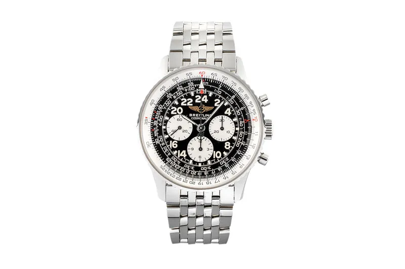 Breitling Navitimer Cosmonaute chronograph steel manual winding men's watch A12322 LP: 8750EUR [2302620]