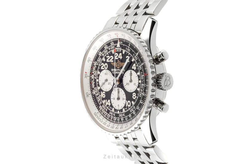 Breitling Navitimer Cosmonaute chronograph steel manual winding men's watch A12322 LP: 8750EUR [2302620]