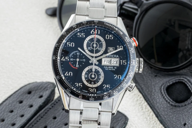 Tag Heuer Carrera chronograph steel automatic men's watch CV2A10 LP: 5150EUR [2302619]