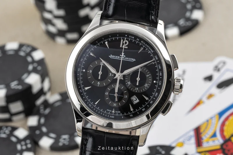 Jaeger LeCoultre Master Control chronograph steel automatic men's watch Q1538470, 174.8.C1 [2302567]