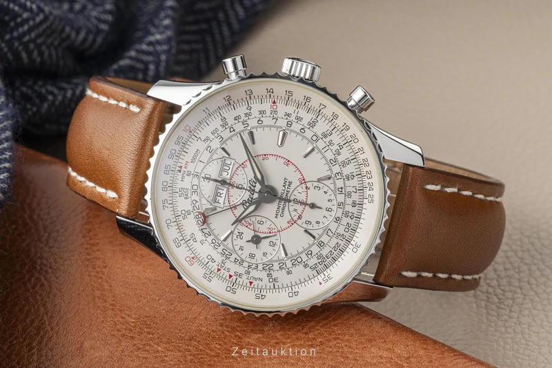 Breitling Montbrillant Datora chronograph steel automatic men's watch A21330 [2302555]